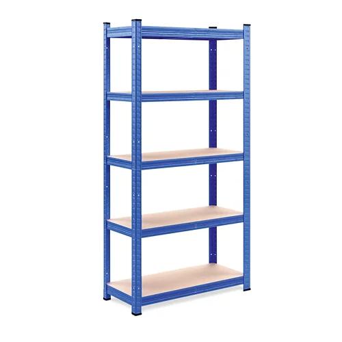 MONZANA Schwerlastregal 875 kg, 180 x 90 x 40 cm blau