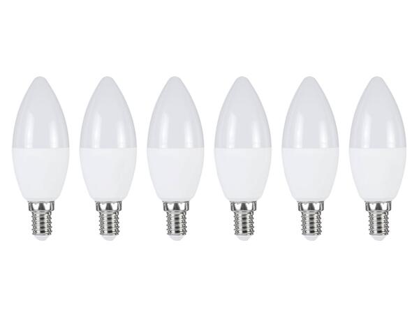 Led light bulbs, 6 pieces