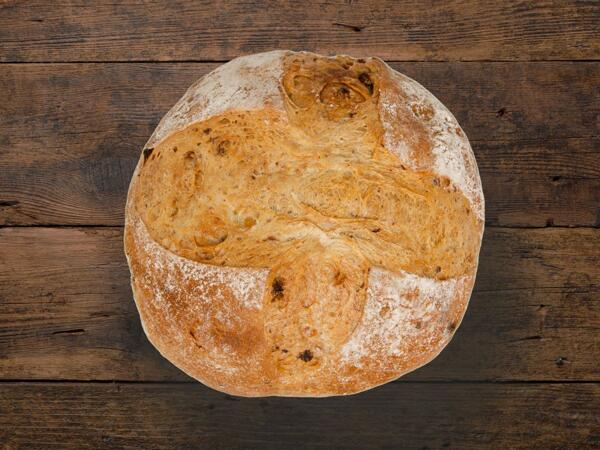 Pain aux röstis et au lard