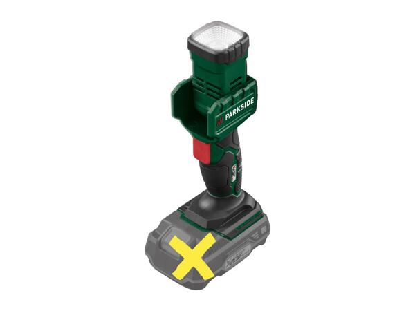 Parkside 20V Cordless LED Hand Light - Bare Unit