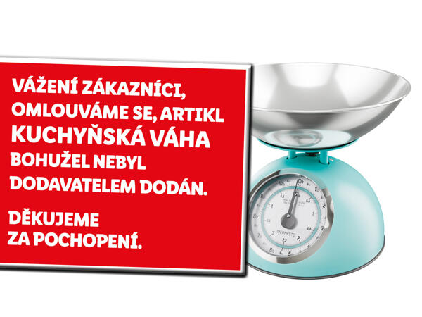 KUCHYŇSKÁ VÁHA