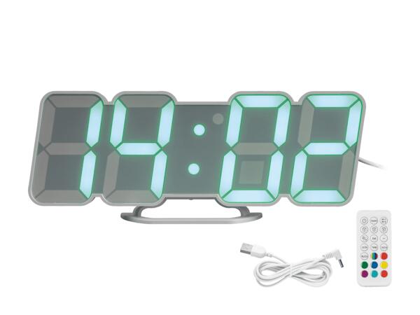 Horloge de table et murale à LED