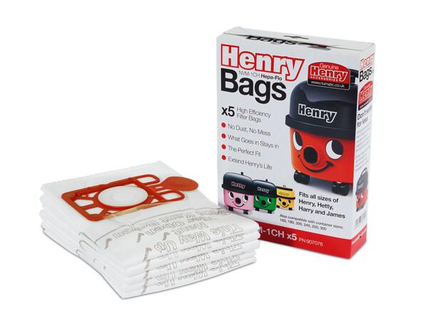 Henry Replacement Bags - 5 Pack