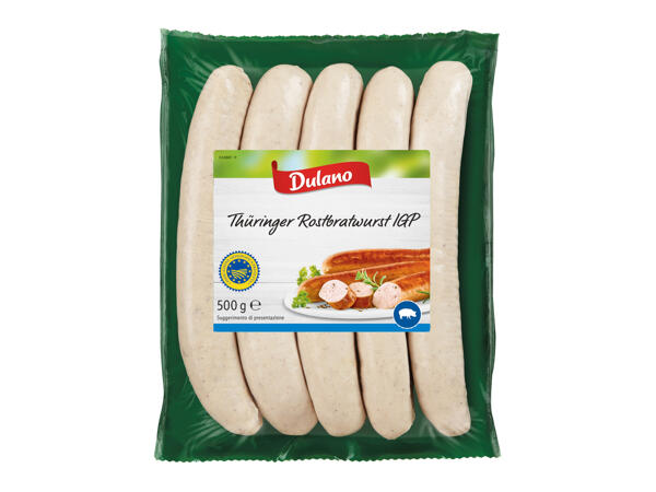 Thüringer Rostbratwurst PGI
