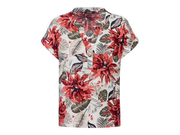 Linen Blend Blouse