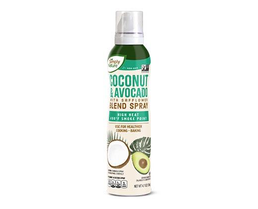 Simply Nature 
 Coconut-Avocado or Coconut Cooking Spray