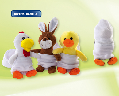 Pupazzetto nell'uovo di peluche TOY