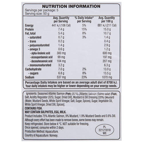 Salmon Gravalax 250g