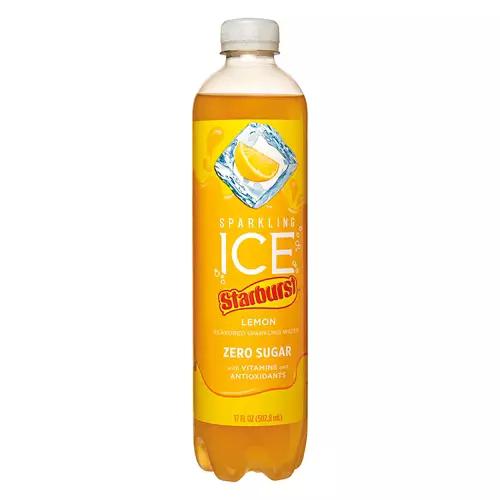 Zero Sugar Starburst Lemon Flavored Sparkling Water, 17 fl oz