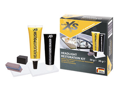 Car Paint Scratch Remover or Headlight Restoration Kit