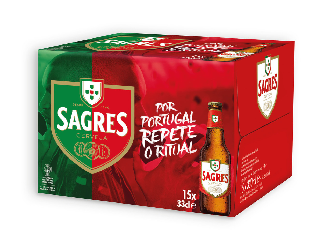SAGRES(R) Cerveja Pack Económico