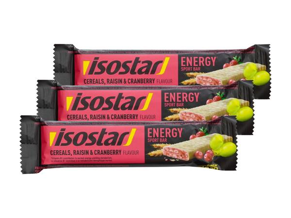 Barre Energy Isostar, pack de 3