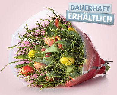 Bunter Tulpenstrauß