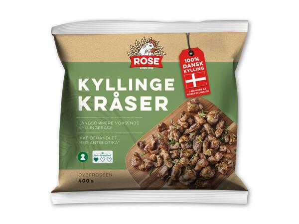 Kyllingelever, -kråser eller -hjerter