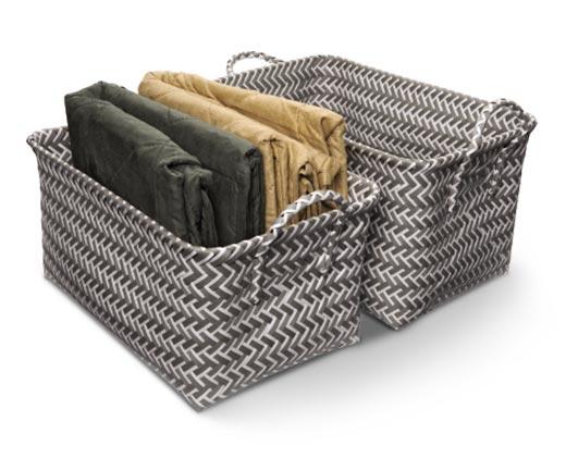 Huntington Home 
 Zigzag Storage Basket
