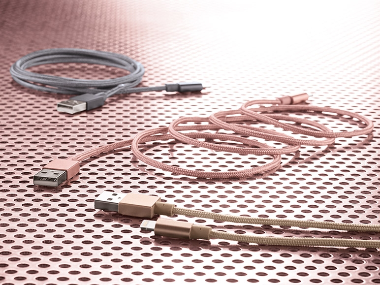 SILVERCREST Lightning/Micro USB Charging Cable