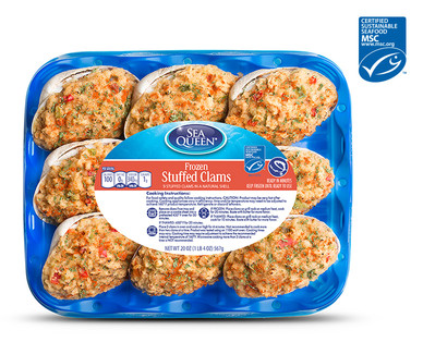 Sea Queen Stuffed Clams