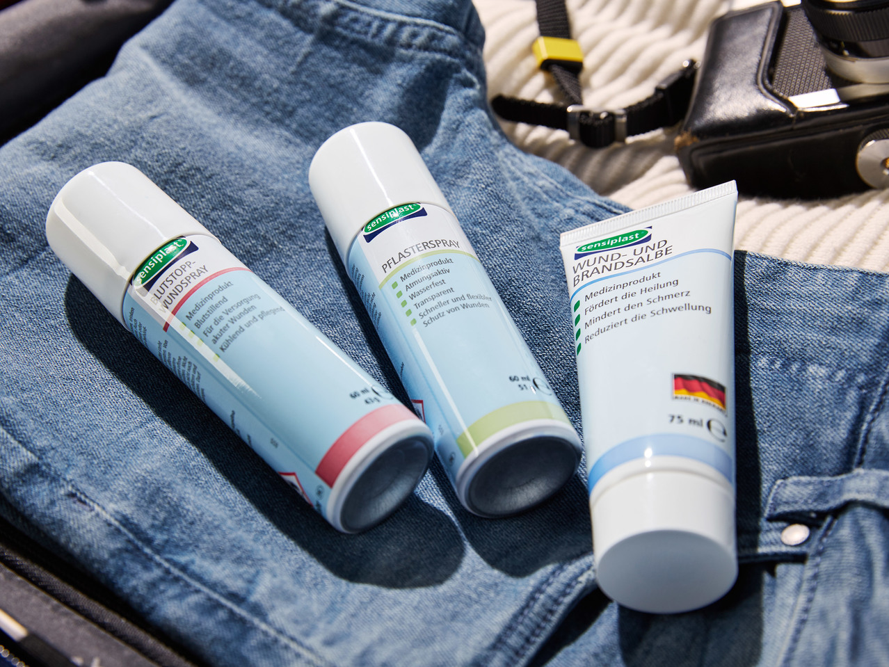 Haemostatic Spray for Wounds / Wounds & Burns Ointment / Dressing Spray