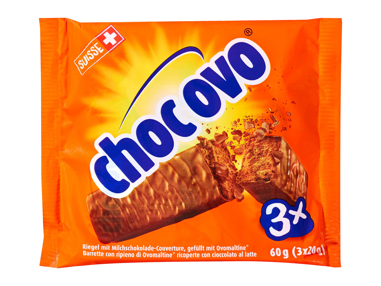Barres chocolatées Ovomaltine Classic