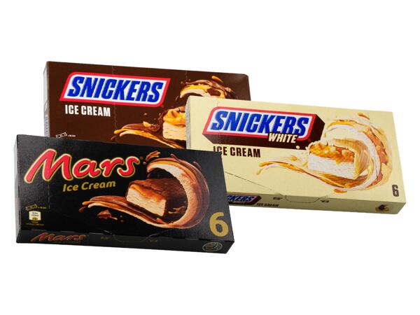 Mars-/ Snickersglass
