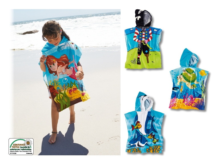 Poncho de bain
