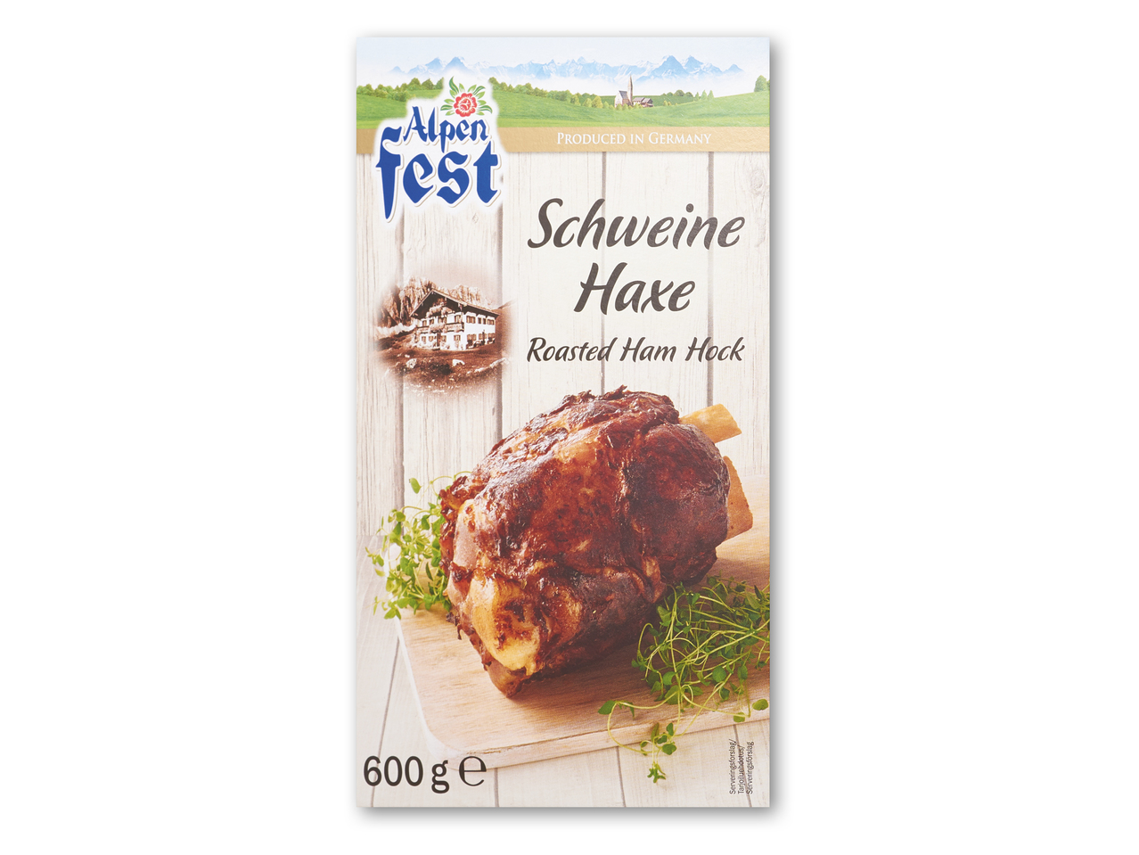 ALPENFEST Svineskank slow cooked