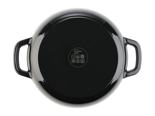 Livarno Home 3L Cast Iron Casserole Dish