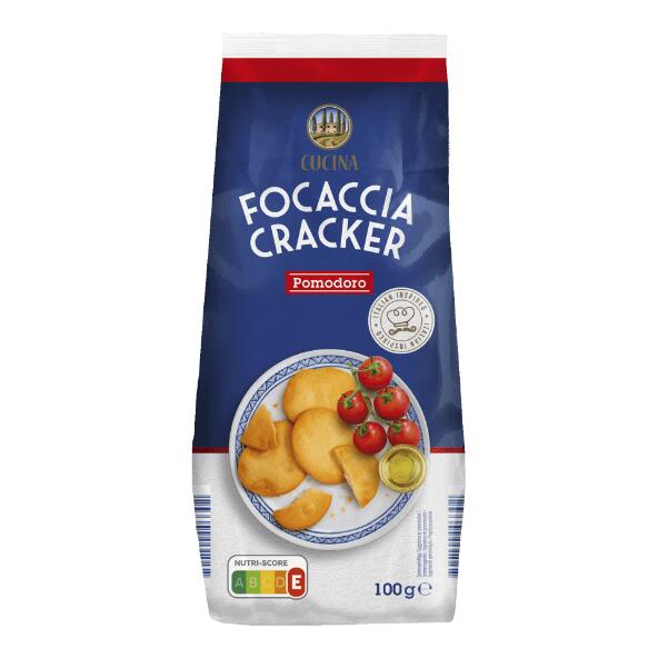 CUCINA(R) 				Cracker à la focaccia