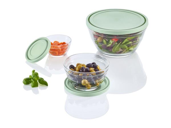Livarno Home Glass Bowl Set - 5 Pack