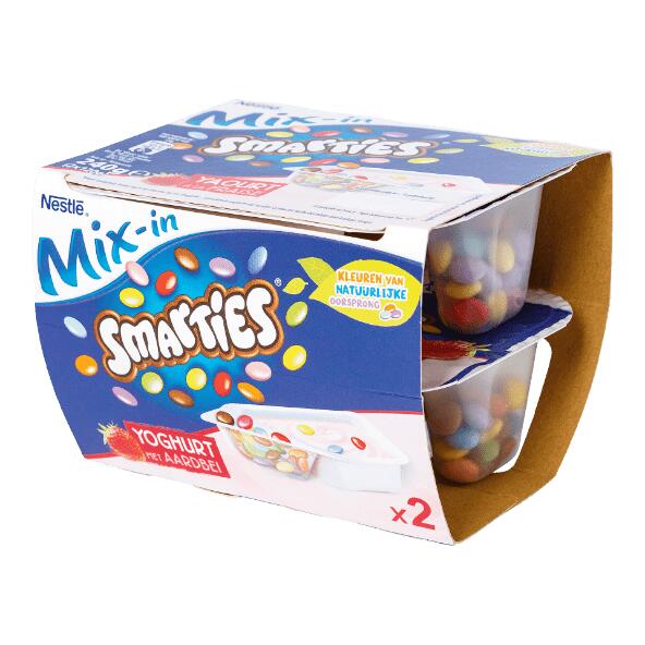 Nestlé Joghurt mit Smarties, 2 St.