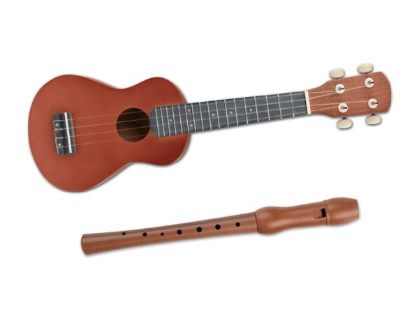 Ukulele/Sopranblockflöte