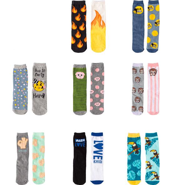 PHONICONS(R) 				Chaussettes, 2 paires