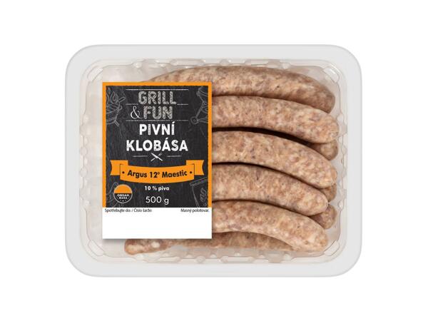 KLOBÁSA NA GRIL