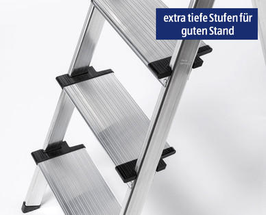 WORKZONE Sicherheitsleiter, 4-stufig