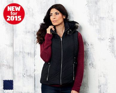Ladies' Quilted Gilet