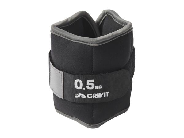 Crivit Fitness Essentials - Ankle Weights - 2x 0.5kg