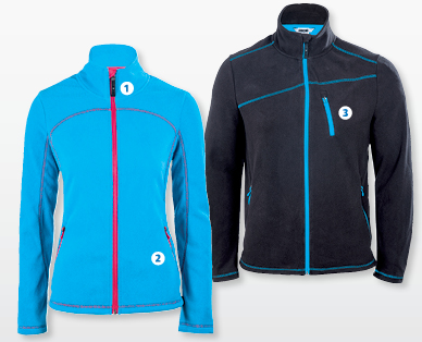 Giacca in pile da trail da donna/uomo INOC
