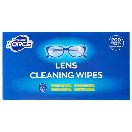 Lens Cleaning Wipes 200 Pack
