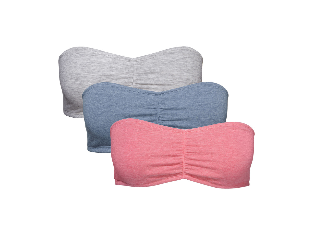Bandeau top – 3 kusy