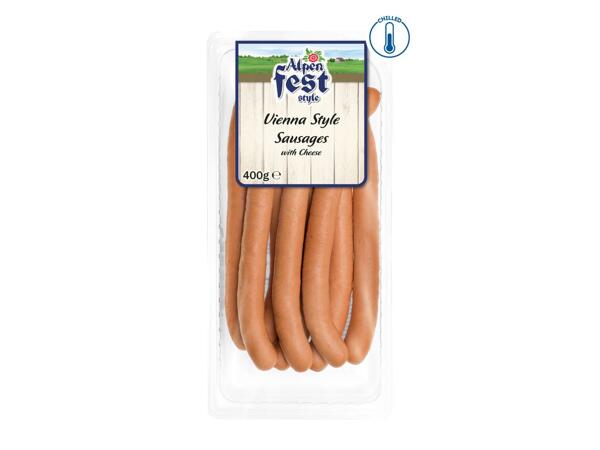 Alpenfest Wiener Sausages with Cheese