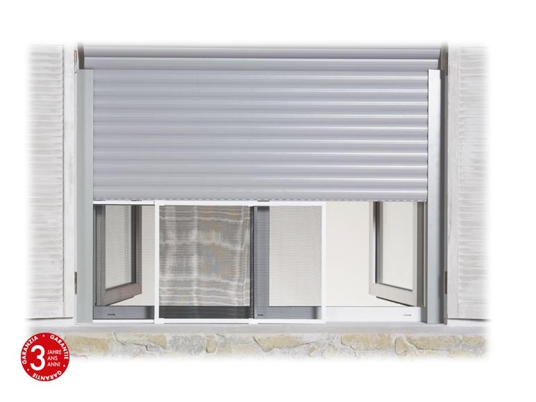 Moustiquaire coulissante pour fenêtre en aluminium