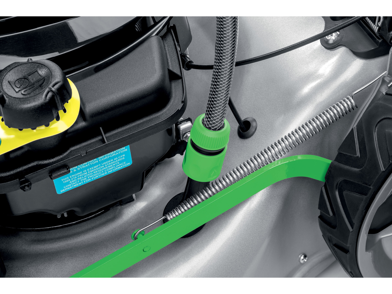 FLORABEST Electronic-Start, Self Propelled, Petrol Lawn Mower