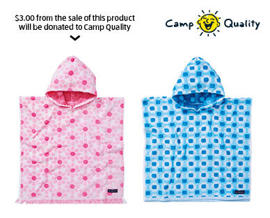 Children's Camp Quality Beach Poncho