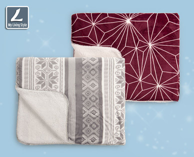 MY LIVING STYLE Decke im Geschenkbeutel