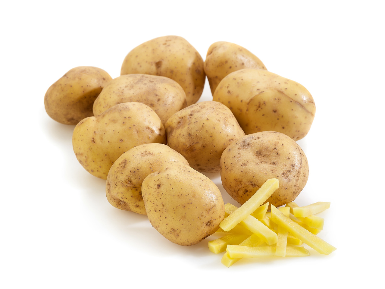 Kartoffeln für Pommes frites
