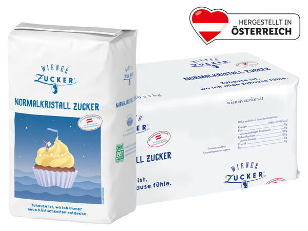 Wiener Zucker Normalkristall Zucker