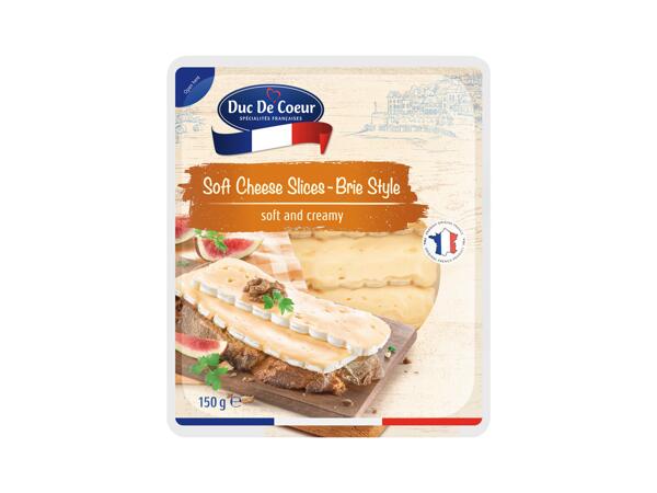 Sliced brie