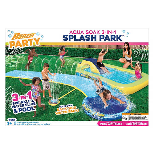 Aqua Soak 3-in-1 Splash Park - Lime