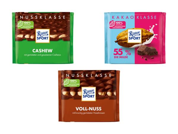 Ritter Sport aux noix