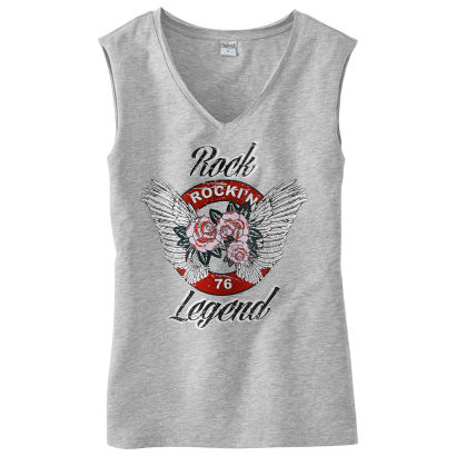 T-shirt med print